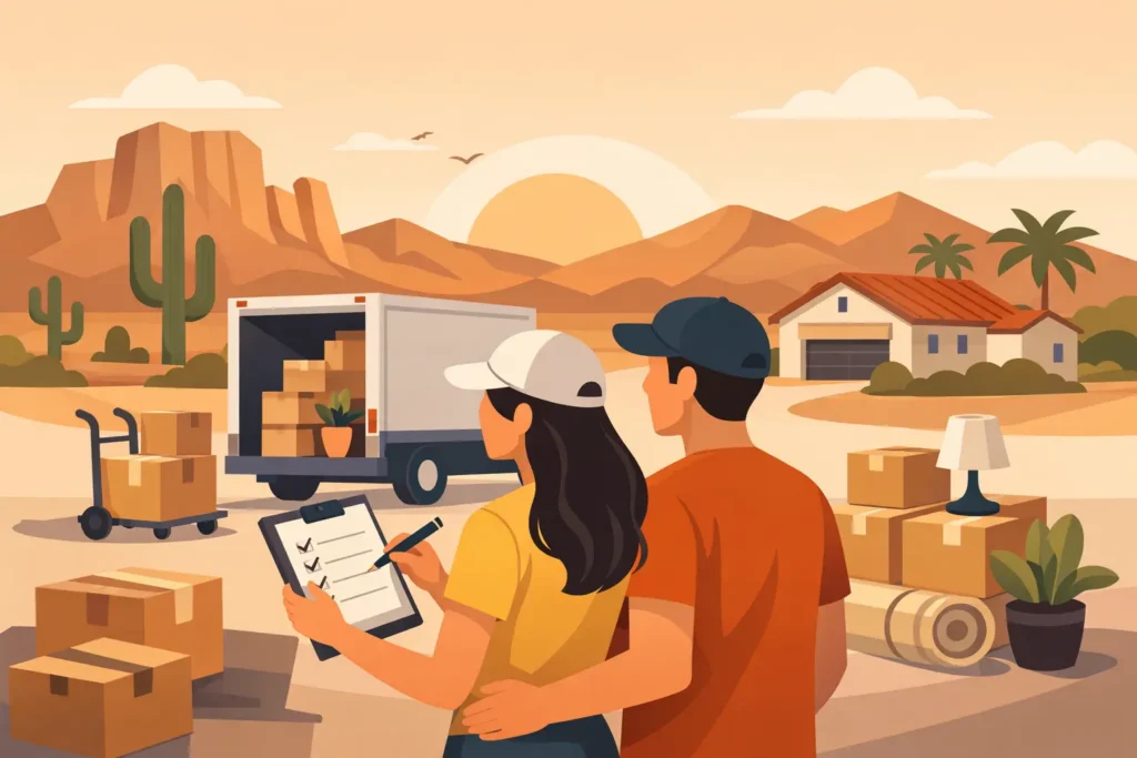 Moving Checklist for a Smooth Arizona Move