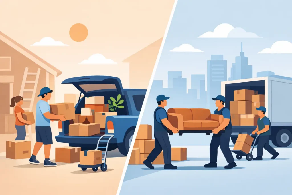 DIY Versus Movers: Which Move Saves You More?