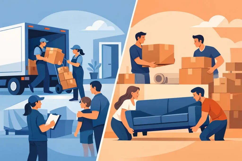 Full Service Versus Labor-Only Movers Compared