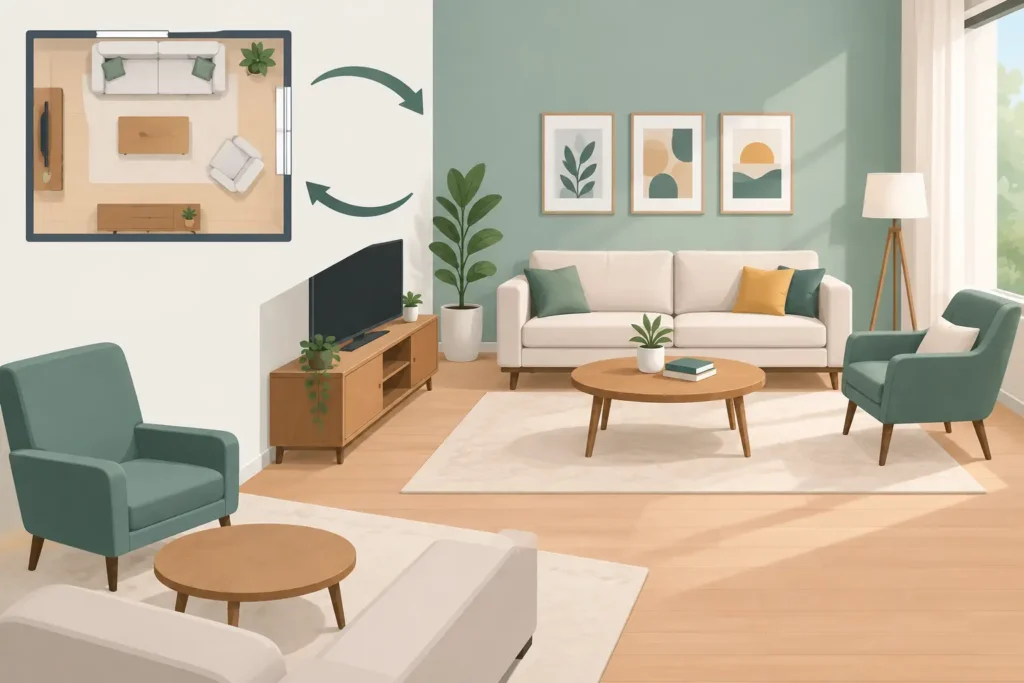 A Practical Guide to Furniture Rearranging