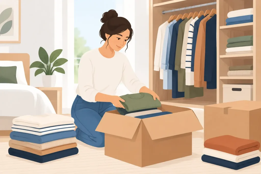 How to Pack Closet Clothes Without the Stress