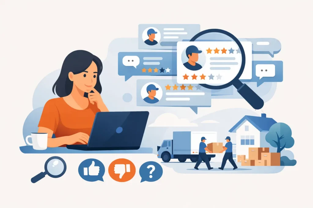 How to Read Residential Mover Reviews Wisely