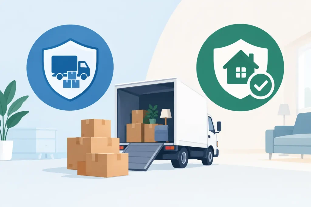 Moving Insurance Versus Valuation Coverage