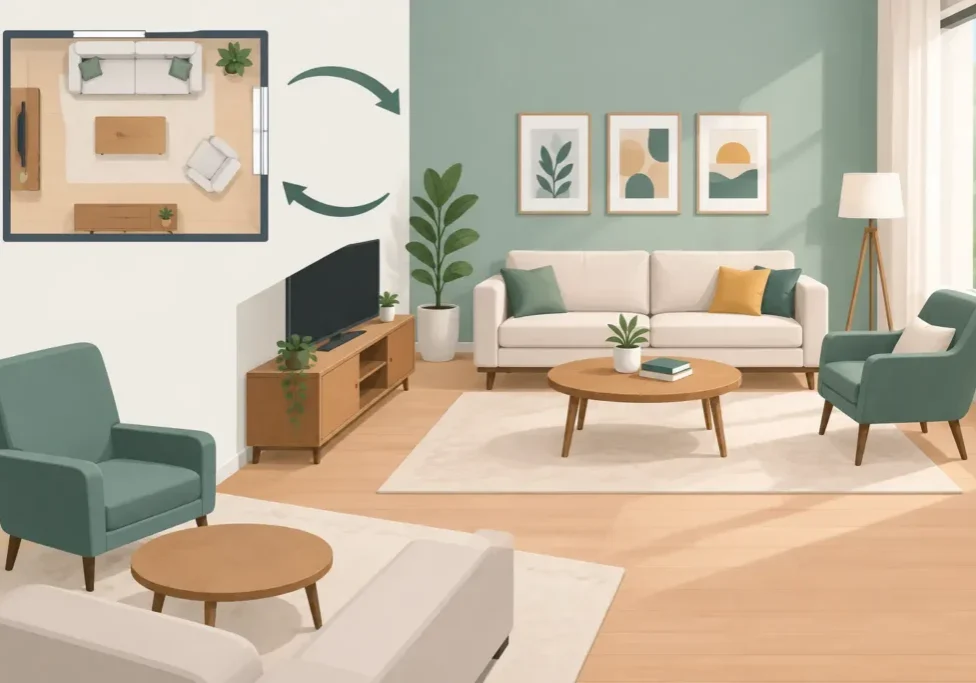 A Practical Guide to Furniture Rearranging