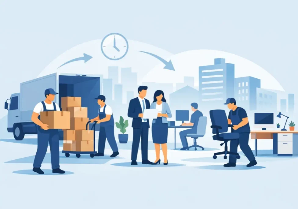Commercial Moving Without Costly Downtime
