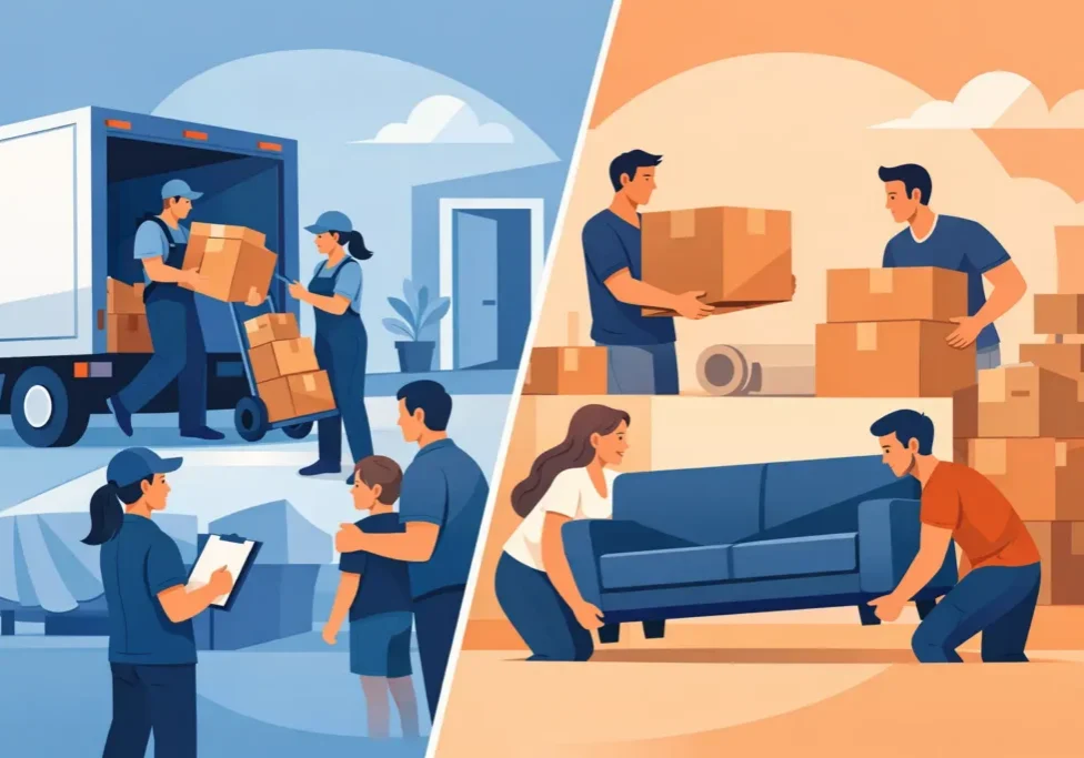 Full Service Versus Labor-Only Movers Compared