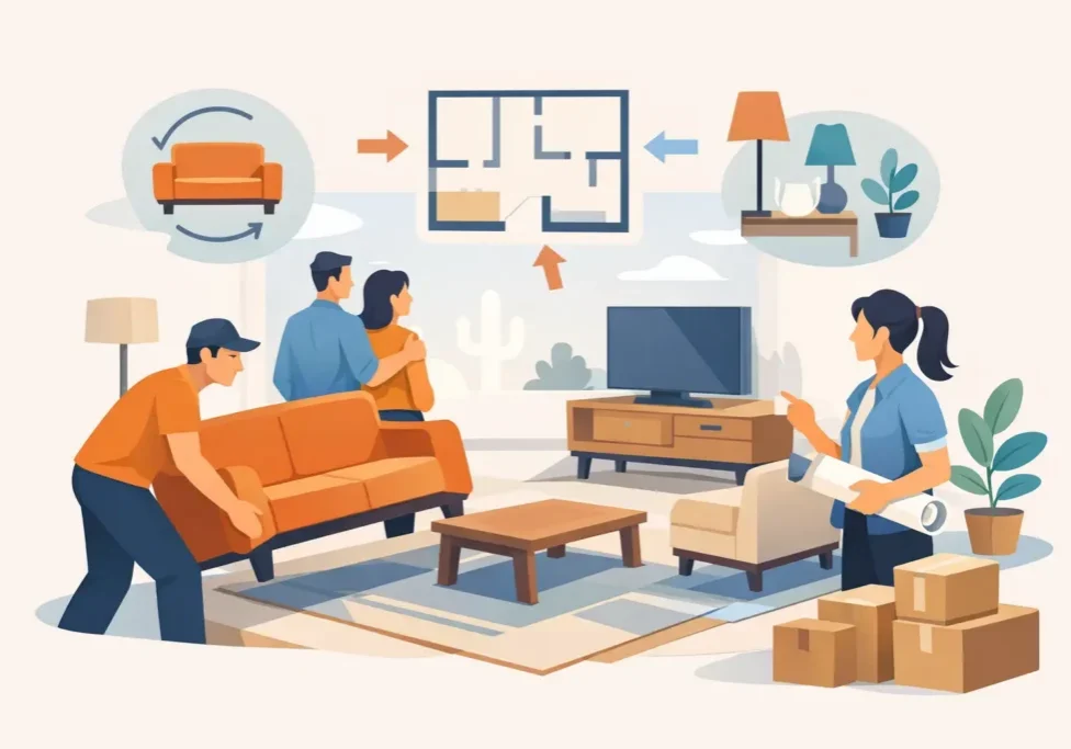 Furniture Rearrangement Service Phoenix for Your Home