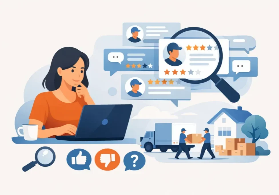 How to Read Residential Mover Reviews Wisely